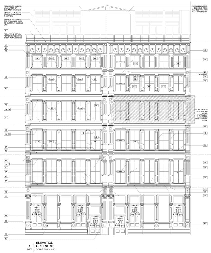 20 Green Street Facade Restoration