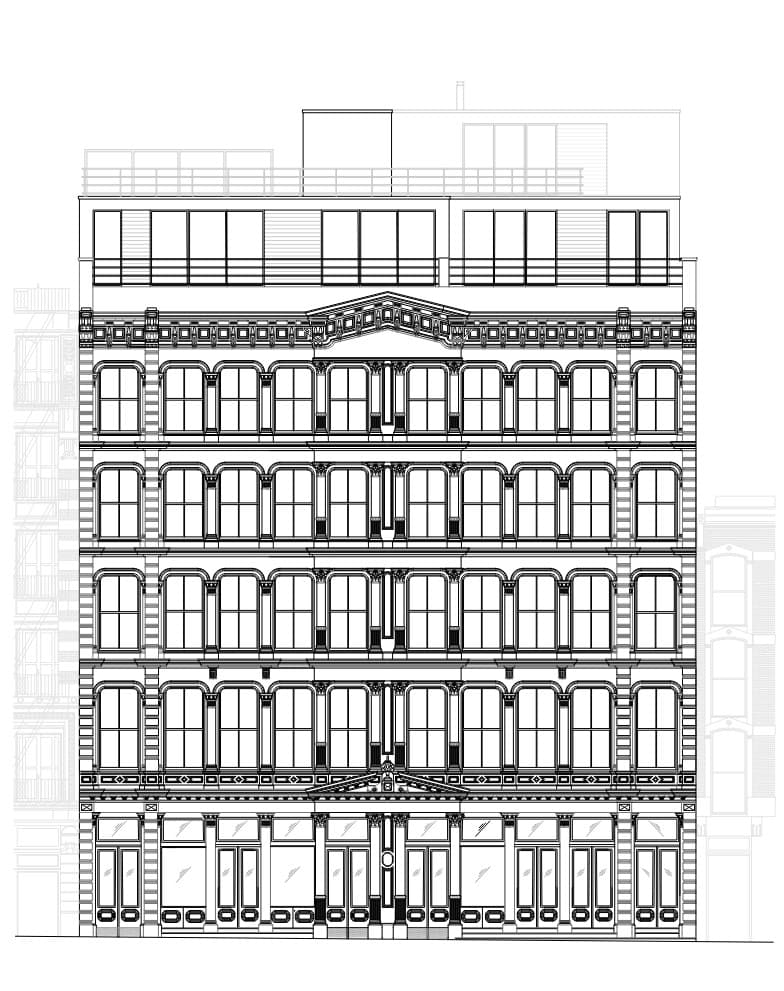 Mixed Use Residential Condominium 72-76 Greene St-Development